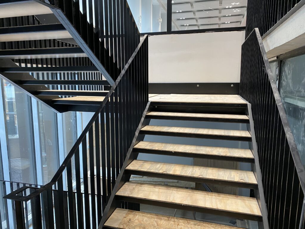 Conception escalier métallique