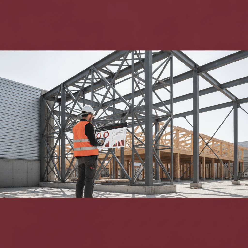Analyse des prix acier et bois construction 2026 ANDO bureau d'études