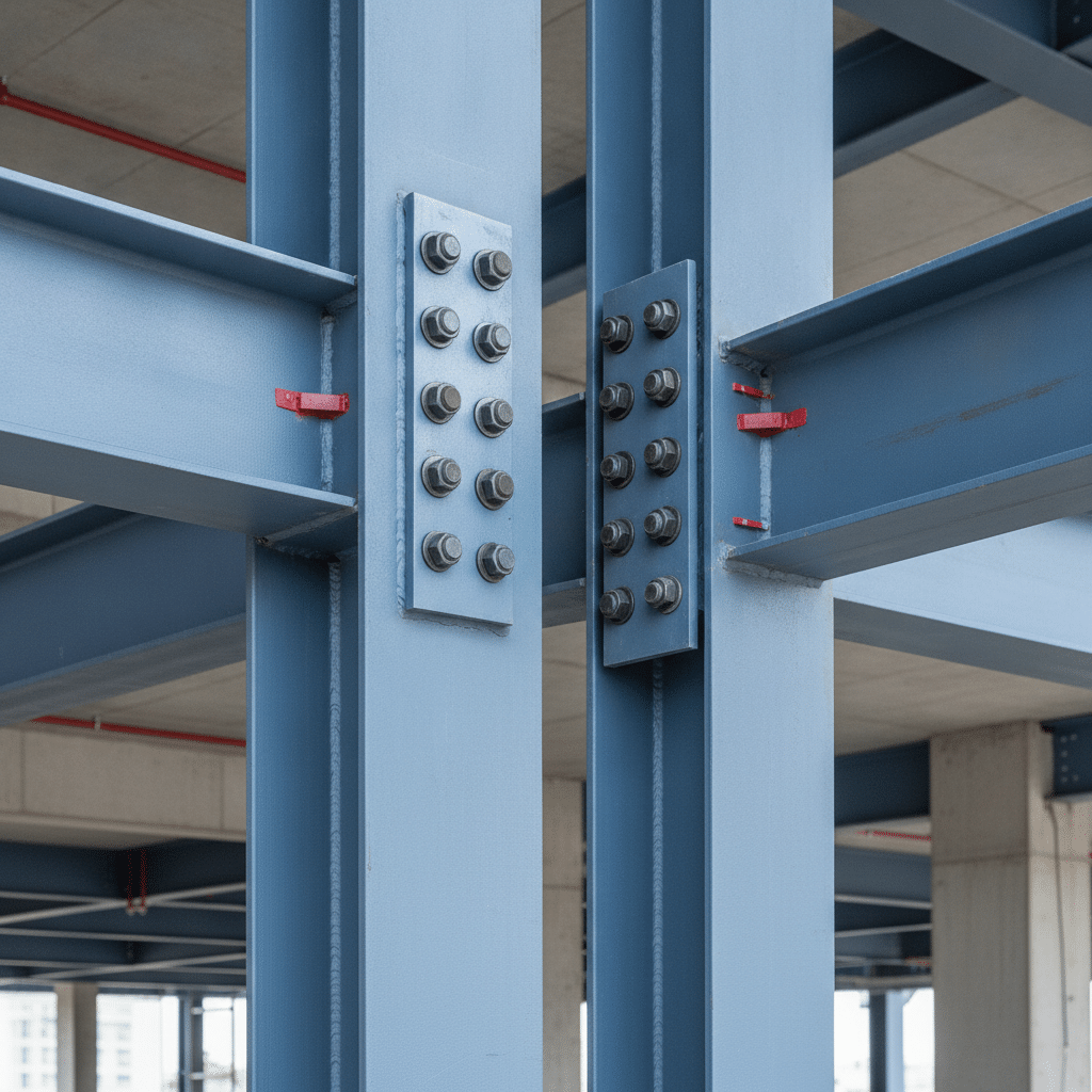 Détail technique d'assemblages acier haute résistance S700 et S960 conformes Eurocode 3 2e génération