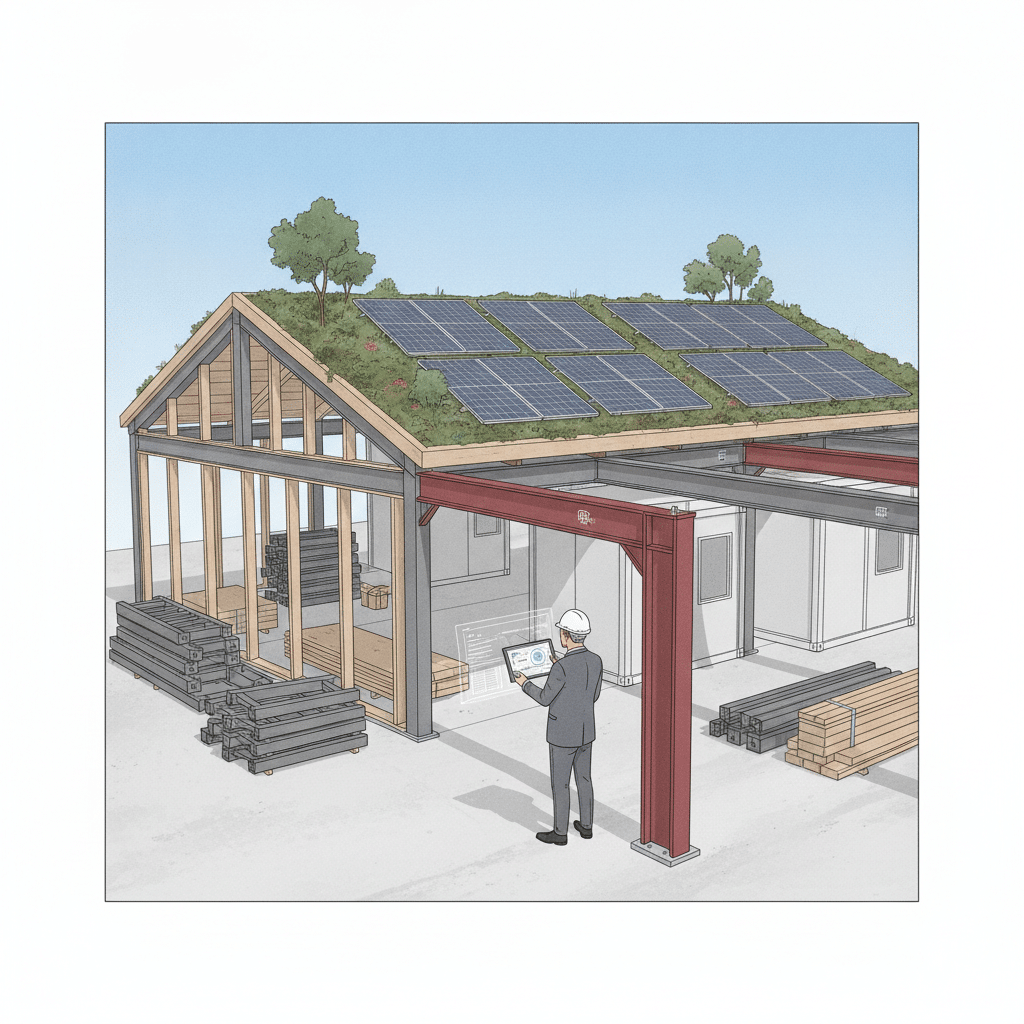 Acier de réemploi et construction durable - Décarbonation du bâtiment - Innovation BATIMAT 2026