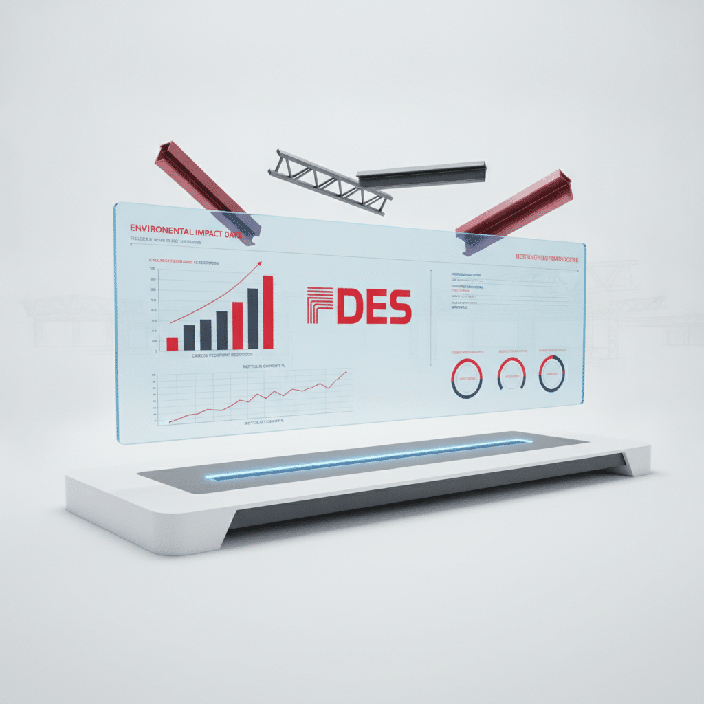 Plateforme CTICM Metal Smartdata - Dashboard données environnementales construction métallique