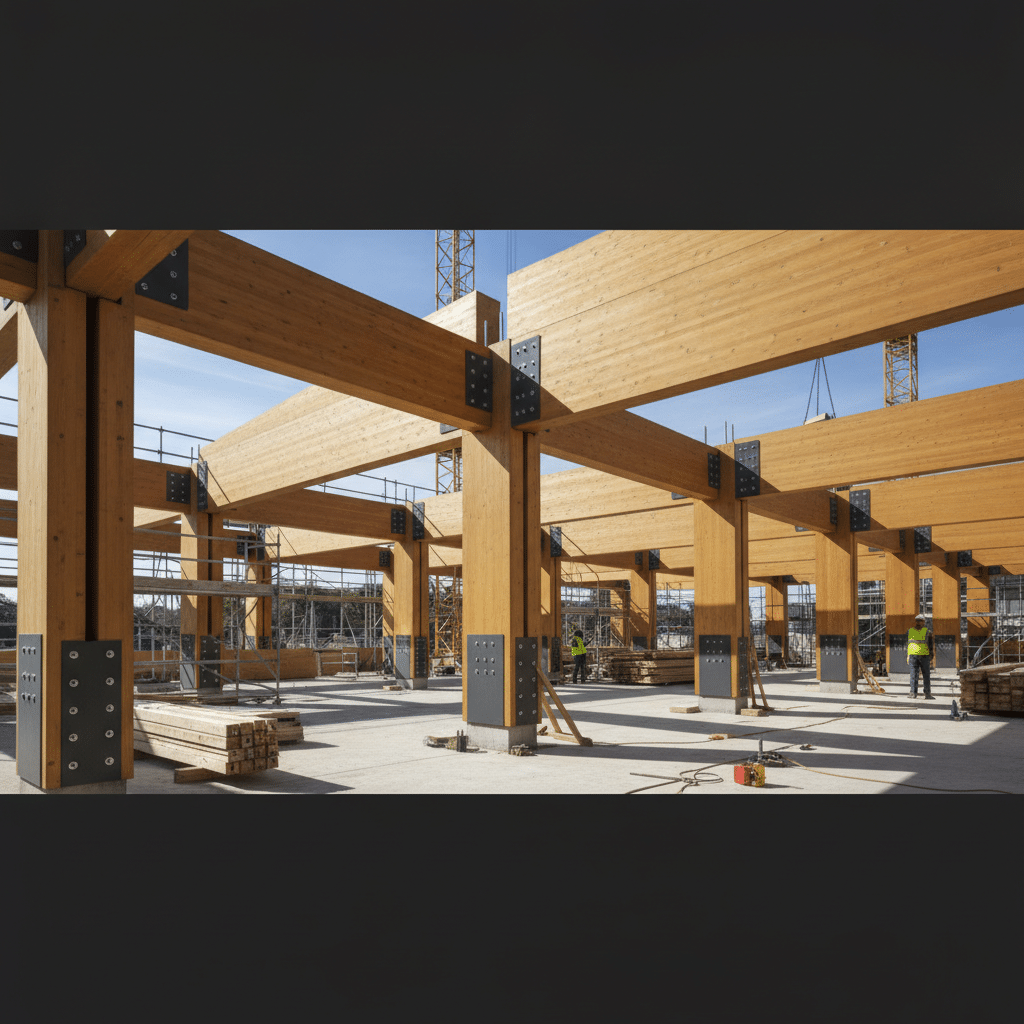 Eurobois 2026 - Construction bois moderne et durable, structure en bois massif