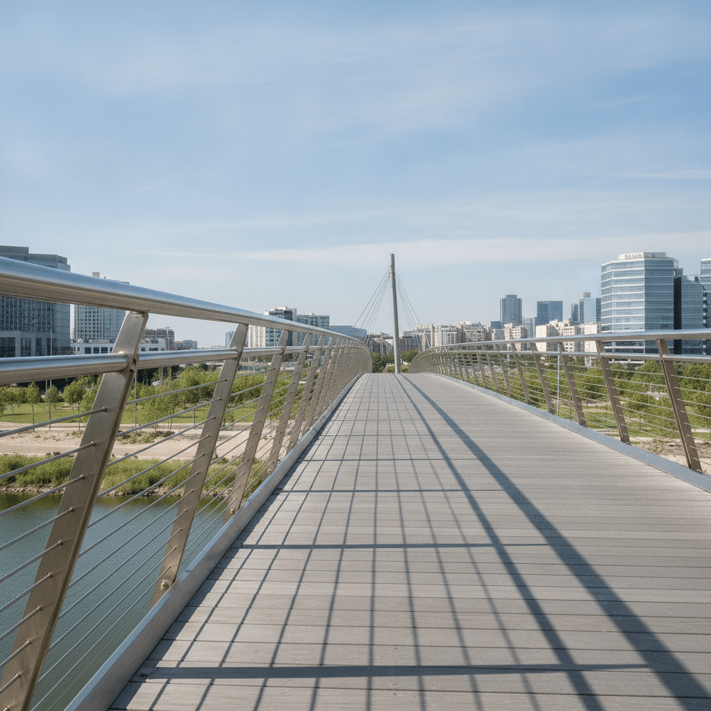 Passerelle des Cigarières Prix Acier 2026 structure métallique acier bas carbone