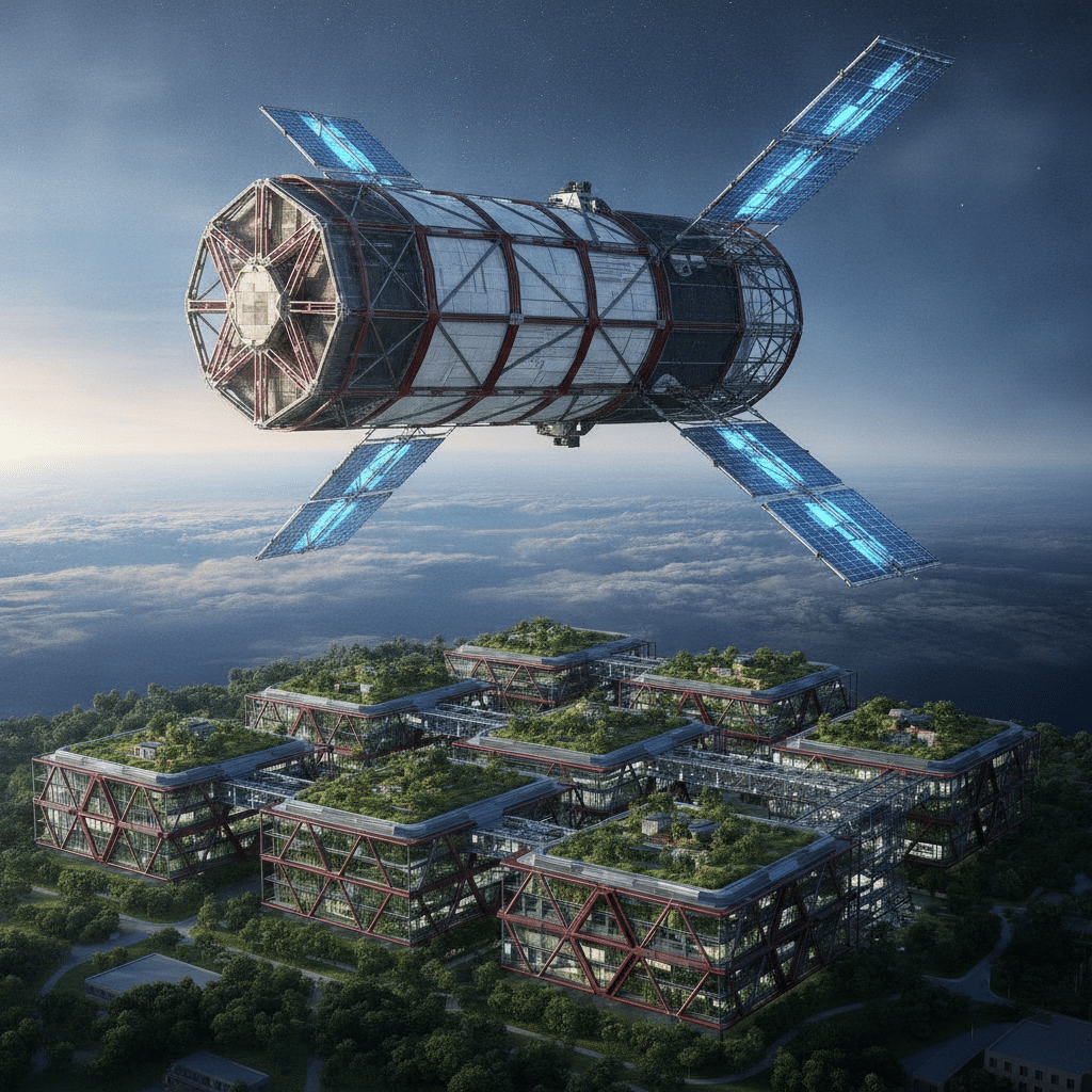 Futur construction métallique 2050 espace développement durable structures acier