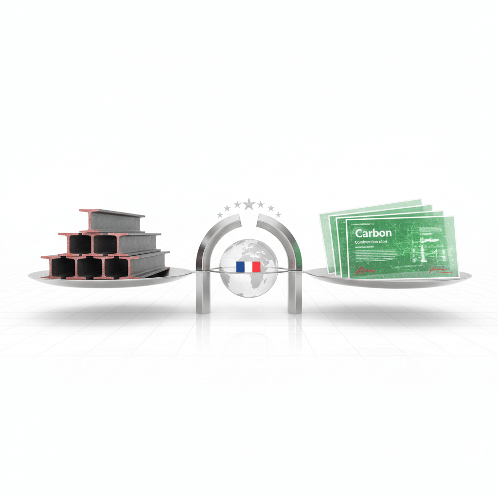 Balance entre acier construction et certificats carbone MACF CBAM